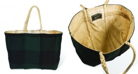 Sea Bags x Woolrich Forest Tote