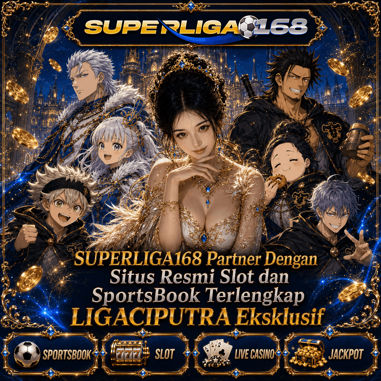 SUPERLIGA168 : Partner Dengan Situs Resmi Slot dan SportsBook Terlengkap LIGACIPUTRA Eksklusif